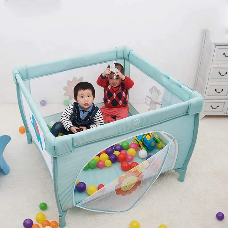 
Purorigin Folding baby safety playpen baby play fence baby safety play pen 