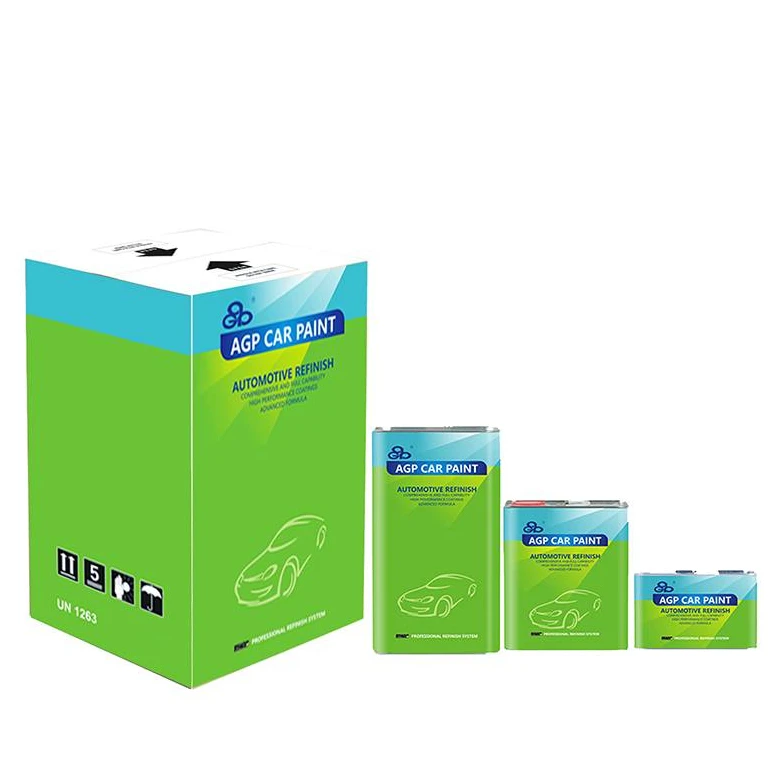Бренд AGP, акриловая смола, автомобильный распылитель краски для повторной отделки, автомобильная система смешивания краски из полиуретана, акриловые краски