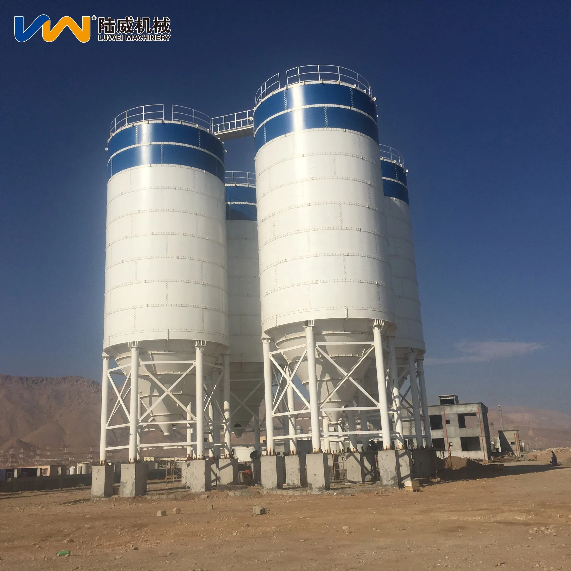 3t-500t bolted steel silo to store ore ,mineral, stone, coal etc