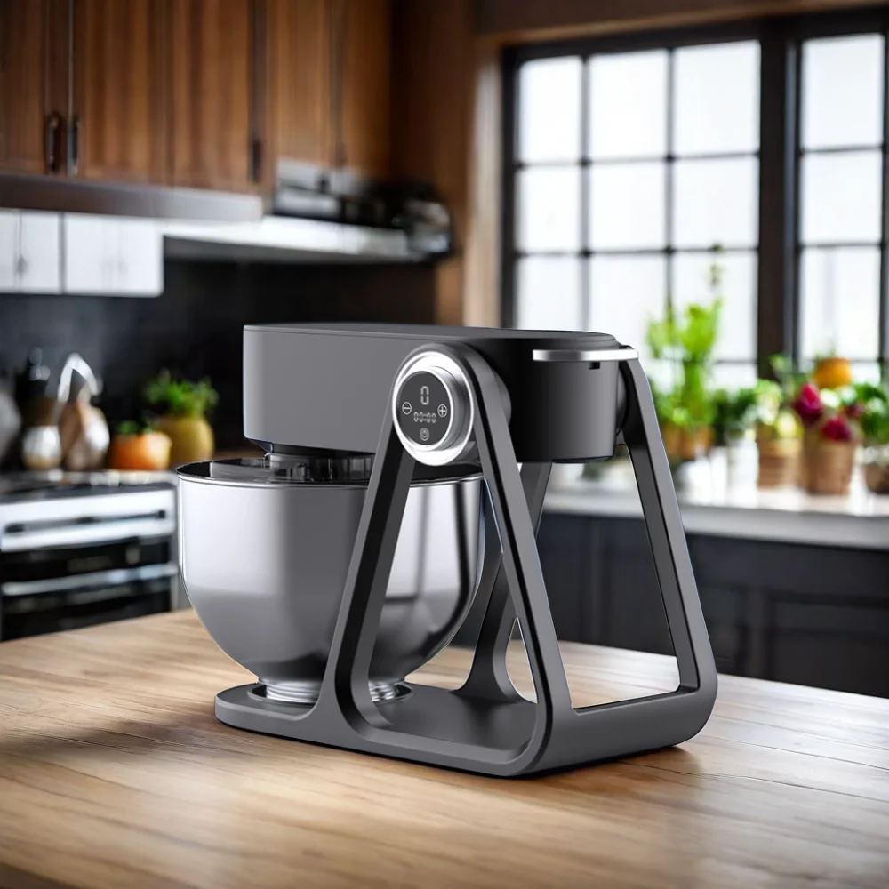 Factory Electric Small  Cake Baking Mixer Machine 6-Speed Egg Beater Mixing Dough, Egg, Cake for Kitchen