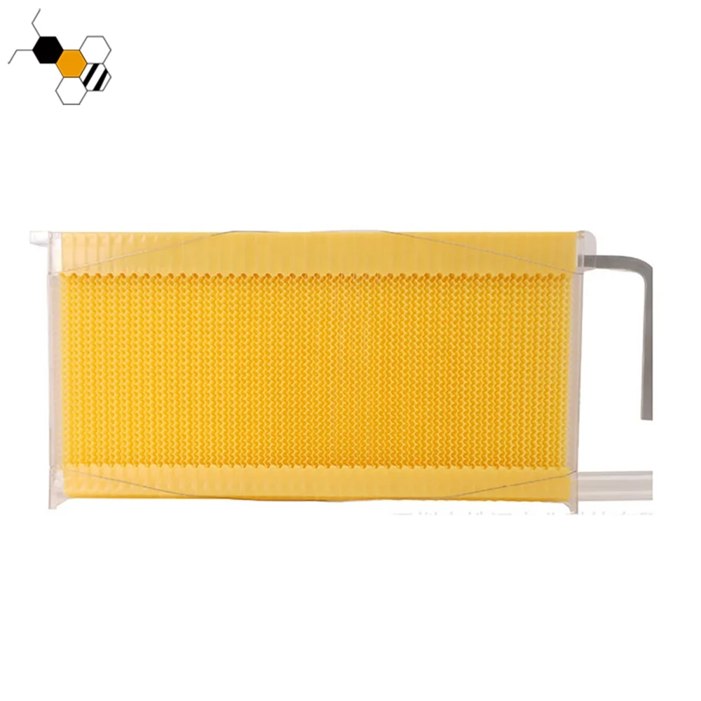 Honey Comb Box Cassette Frame 7Pcs Automatic Self-Flowing Honey Flowing Bee Hive Frames