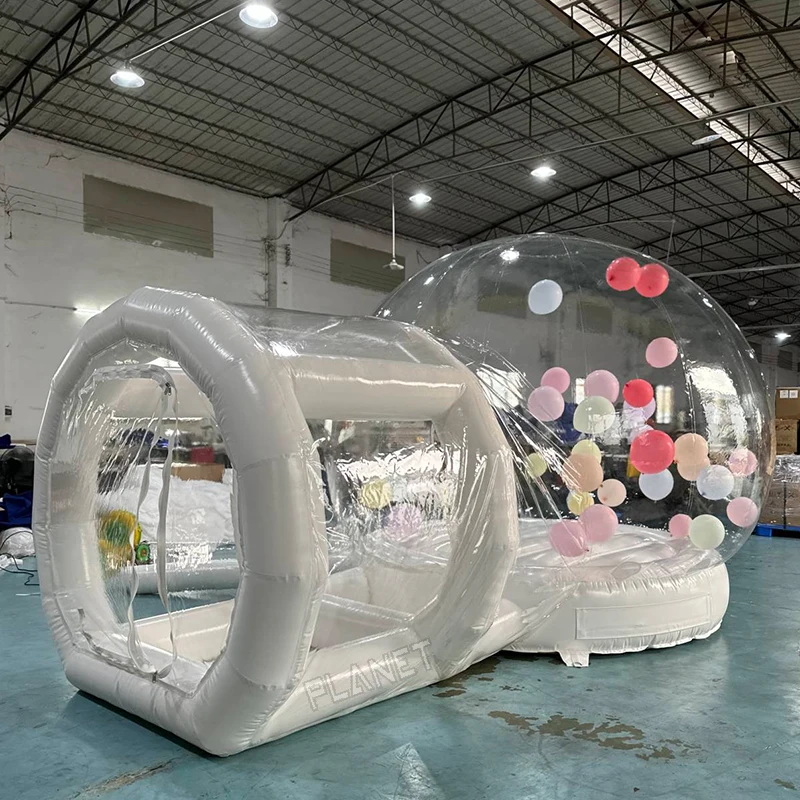Kids Jumping Transparent Bubble Balloon House Dome Igloo Outdoor Inflatable Bubble Balloon Tent