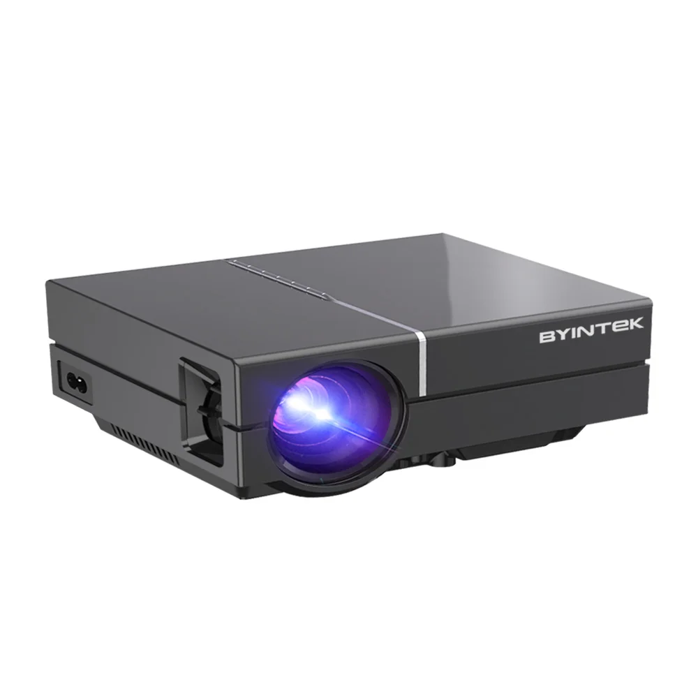 Byintek K8 основной 720P проектор Led LCD Pico видео мини маленький луч Микро Карманный мобильный портативный домашний кинотеатр голограмма проектор