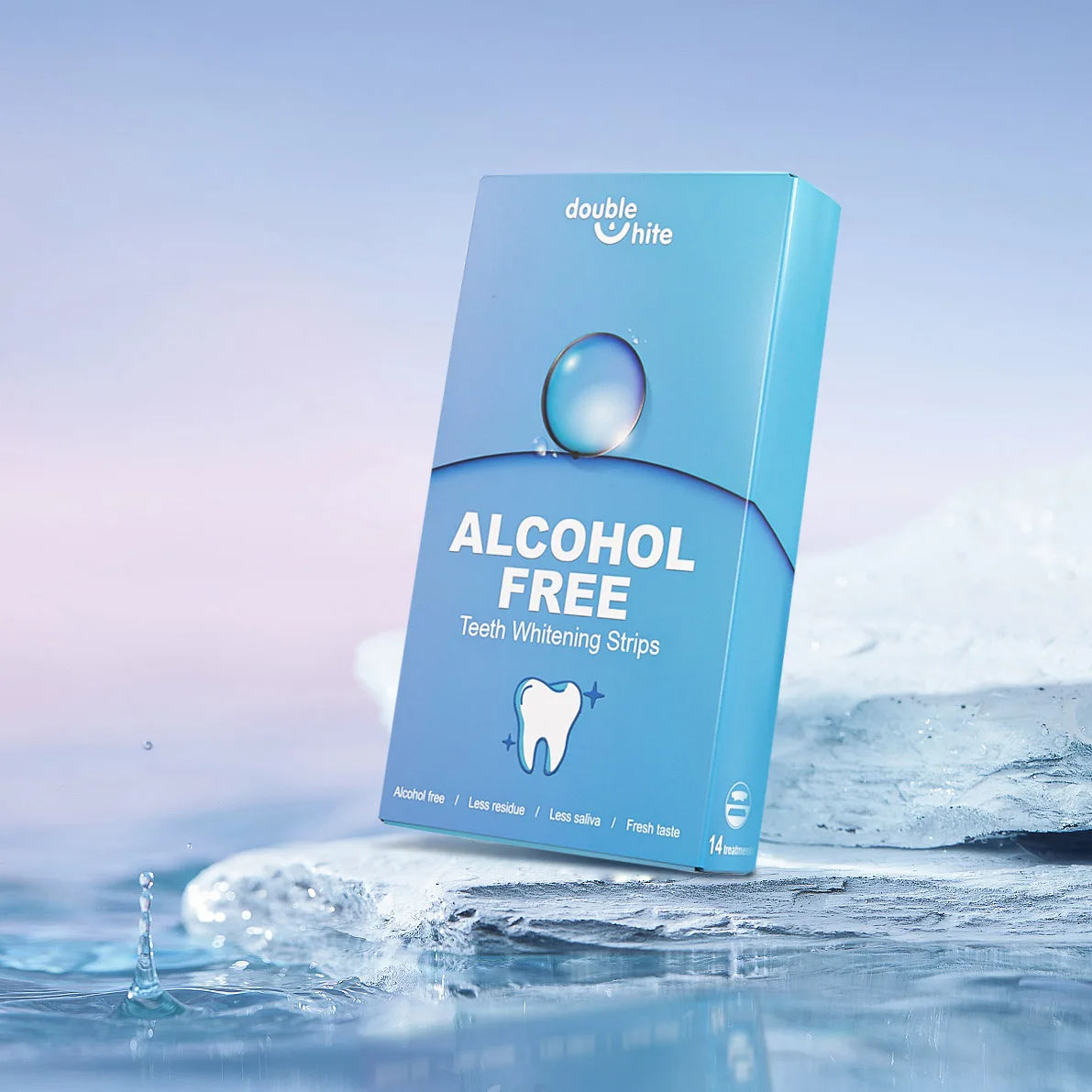 Tooth whitener strip oral care dental bleaching mouth fresher strips