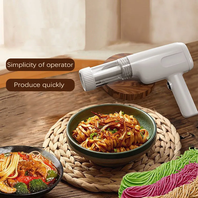 Kitchen Appliances Wireless Chargeable Portable Electric Small Handheld Automatic Noodles Making Machine