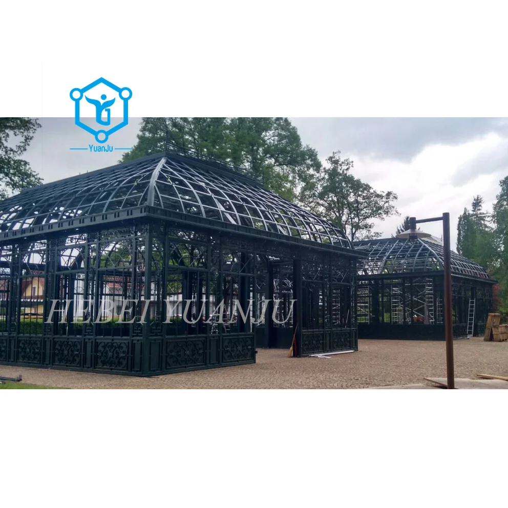 agricultural greenhouses materials wrought iron commercial greenhouse for outdoors glass house