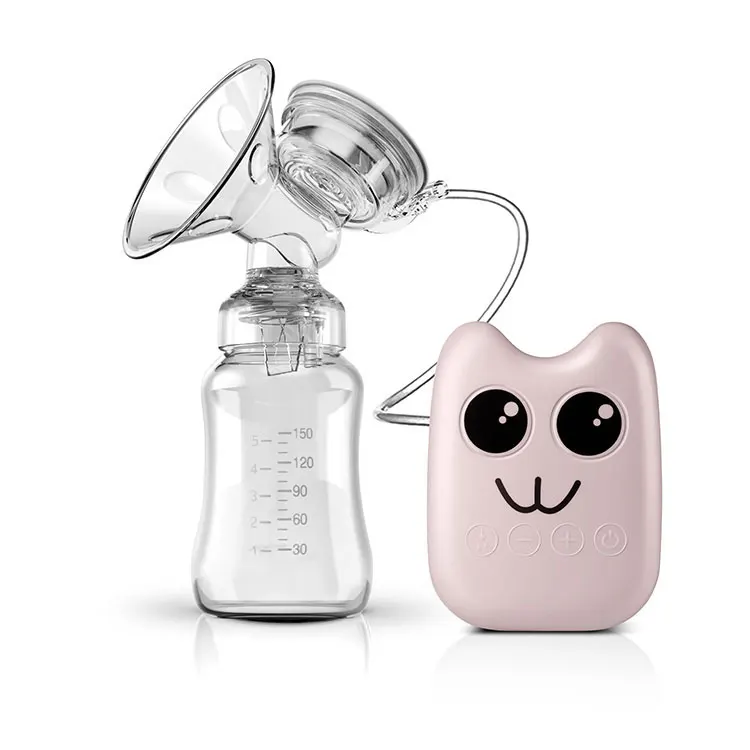 Dearevery 2 Molds 4 Levels Electric Automatic Hand Free Breast Pump Silicone Breastfeeding Pump