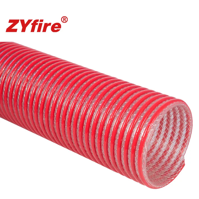 Гибкий питьевый усиленный всасывающий шланг ZYfire гофрированный ПВХ Richflex 10