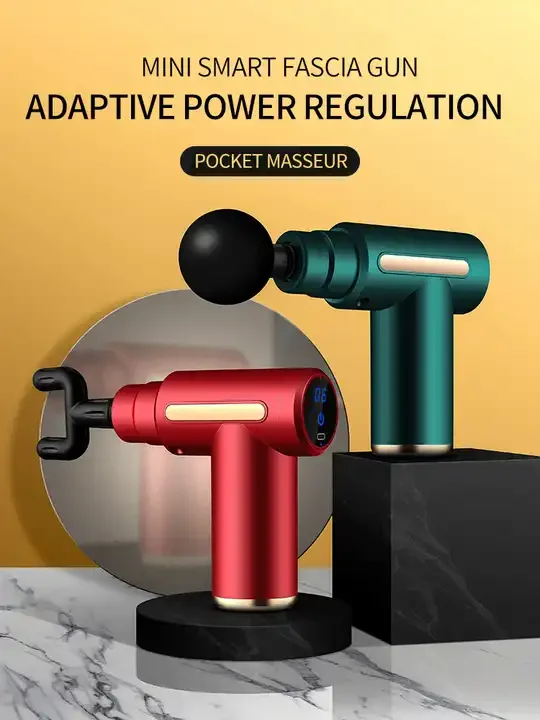 Physical Rehabilitation Massager Impulse Percussion Deep Tissue Vibration Body Fascial Muscle Massage Gun