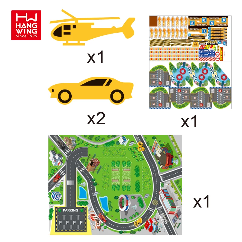 Toy Parking Lot Vehicle Reverse Car Series Truck Die Cast Ingenieurs pielzeug Engineering Toys