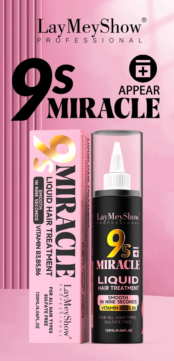 Hair Treatment Mask Liquid Repairing Keratin 9 Seconds  Water Essence Hair Treatment