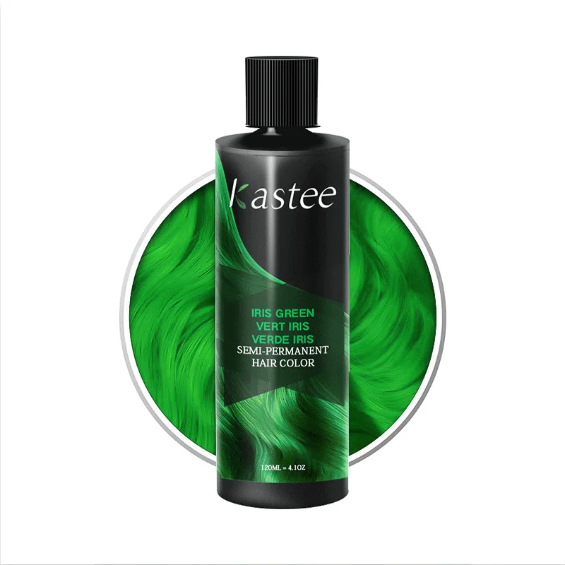 Custom popular easy dye hair private label no damage hair color organic vegan semi permanent hair dye color