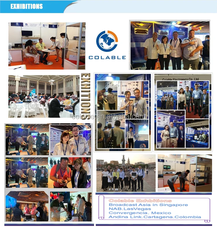 High quality DTH and wireless TV Digital Cable tv encoder 4 Channel  MPEG 2   h.264  HD SDI  AC3   Encoder COL5141S