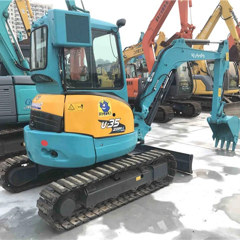 Мини-экскаватор Kubota U35 3 тонны сделано в Японии