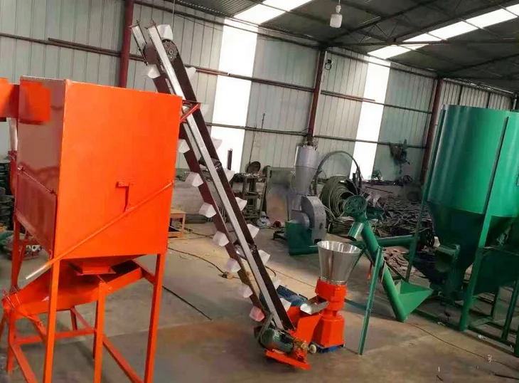 1 ton per hour turn key customized factory price animal feed mill equipment plant layout poultry