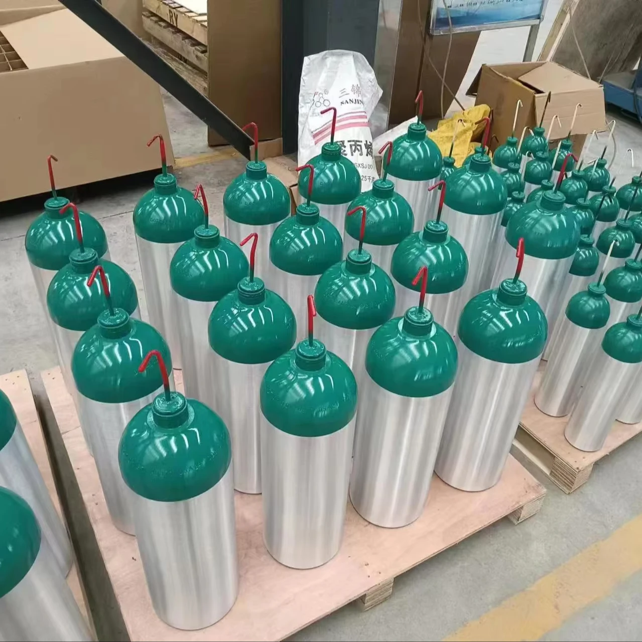 Customizable 3L-50L aluminum bottle aluminum alloy co2 tank gas cylinder co2 gas cylinder