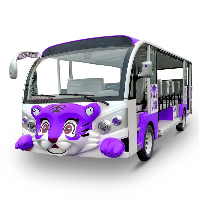 Tour Sightseeing vehicles 23 seater Closed Sightseeing vehicles Car Electric Sightseeing vehicles For Sale