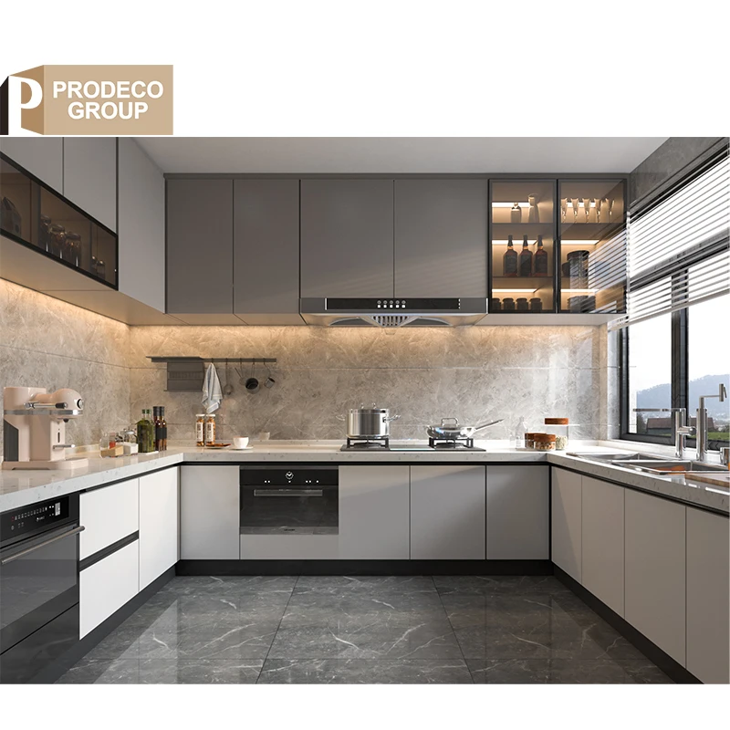 Prodeco Rustic Larder Kitchen Cabinet Appliances for Apartment