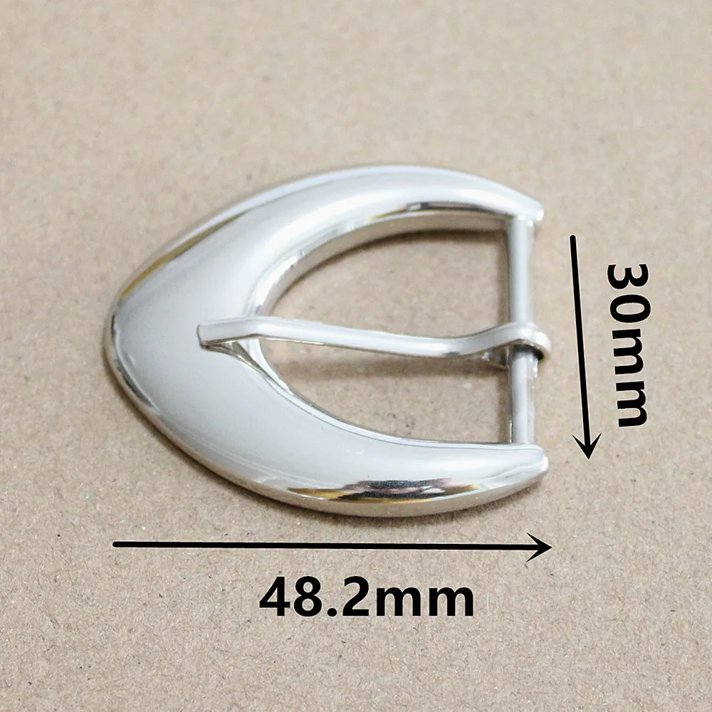 wholesale 30mm silver strap pin belt buckles for woman