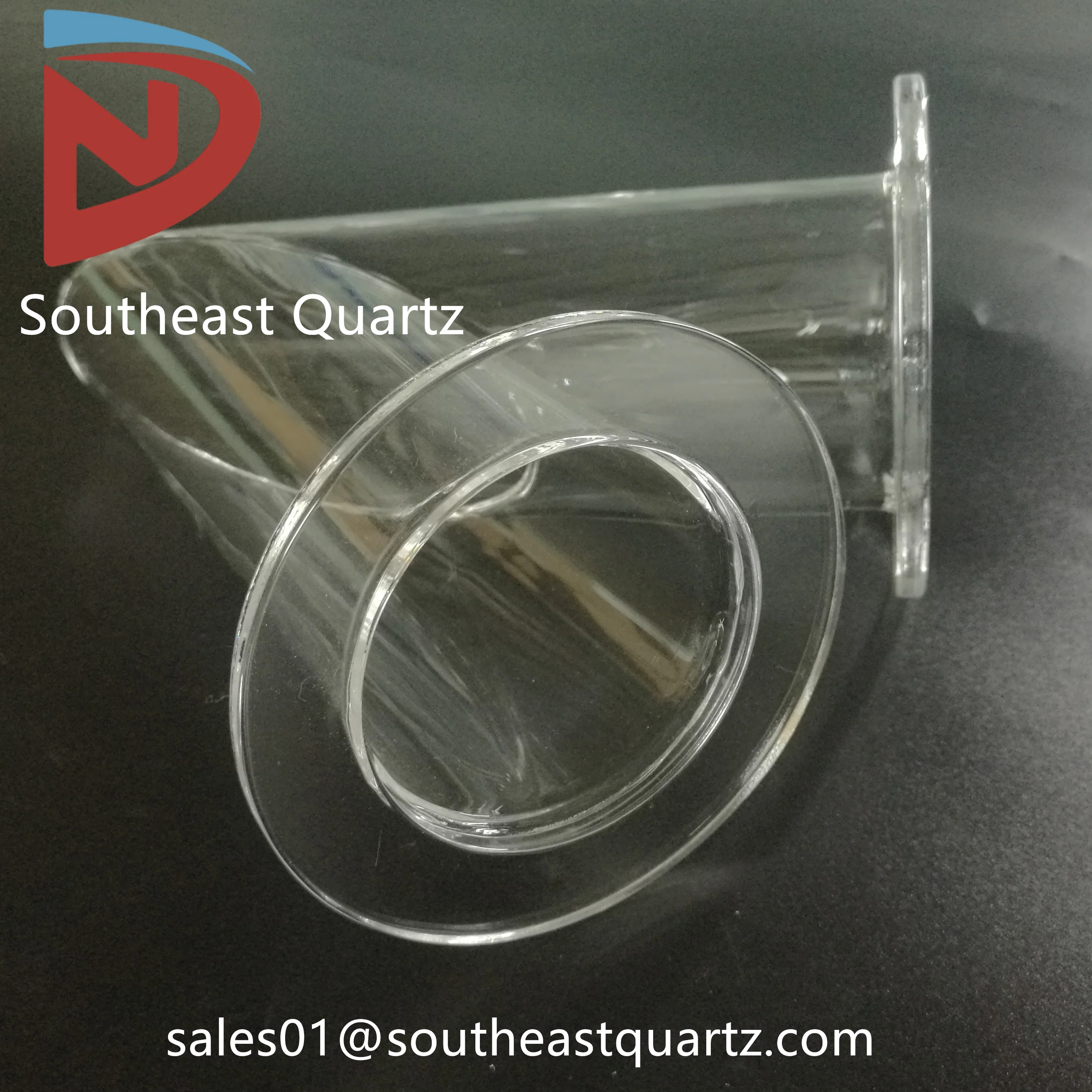 Необычная V-образная стеклянная трубка из кварцевого стекла, сделано в Китае
