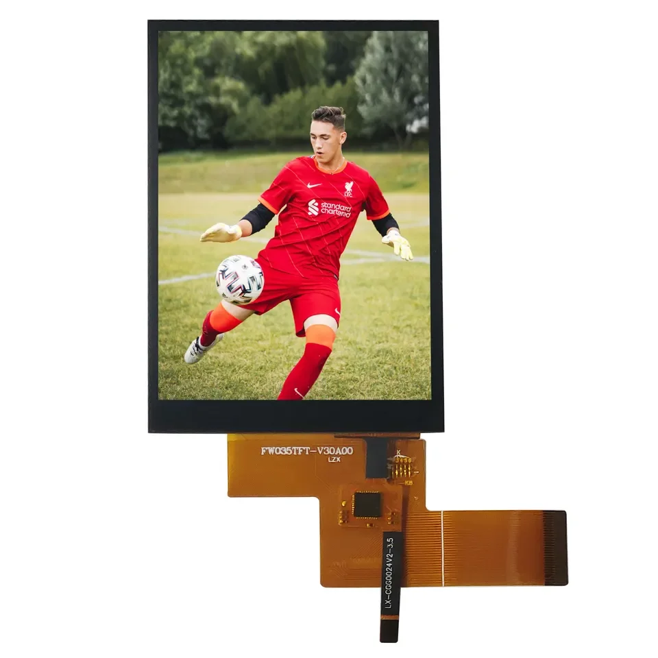 SWI Customized 3.5inch 320x480  Full Viewing Angel IPS TFT LCD Display Screen Touch Screen Display