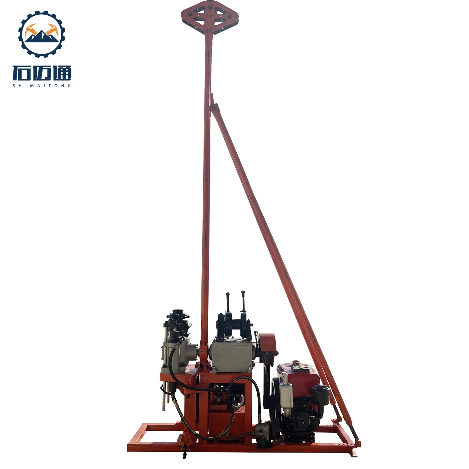 Single Handheld Rock Geological Drill Rig Spt Core Drilling Rig for sale