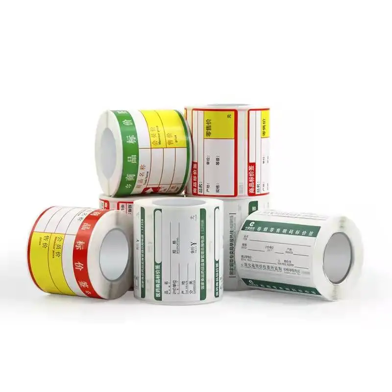 Custom Printed Logo Labels Vinyl Waterproof Sticker Printing Roll Round Stickers Custom Labels For Cosmetic Jars