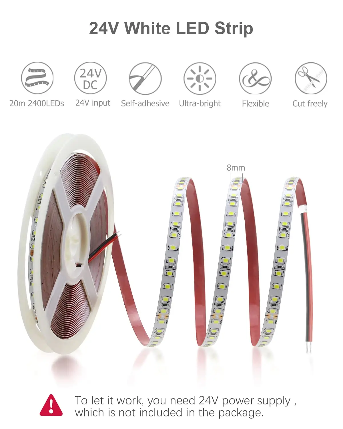 2835 Constant Current Lights Strip Smd Light 120 240 Leds 60D Flexible 12V Rope 5V Light 12V Rgb Led Strip Led For Tv