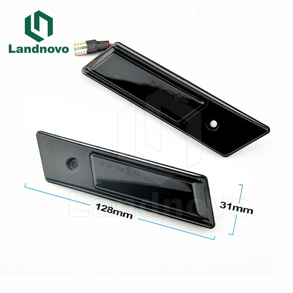 Landnovo Hot Sale Fender Edge LED Light Turn Signal light For BMW 3 5 7 Series E32 E34 E36