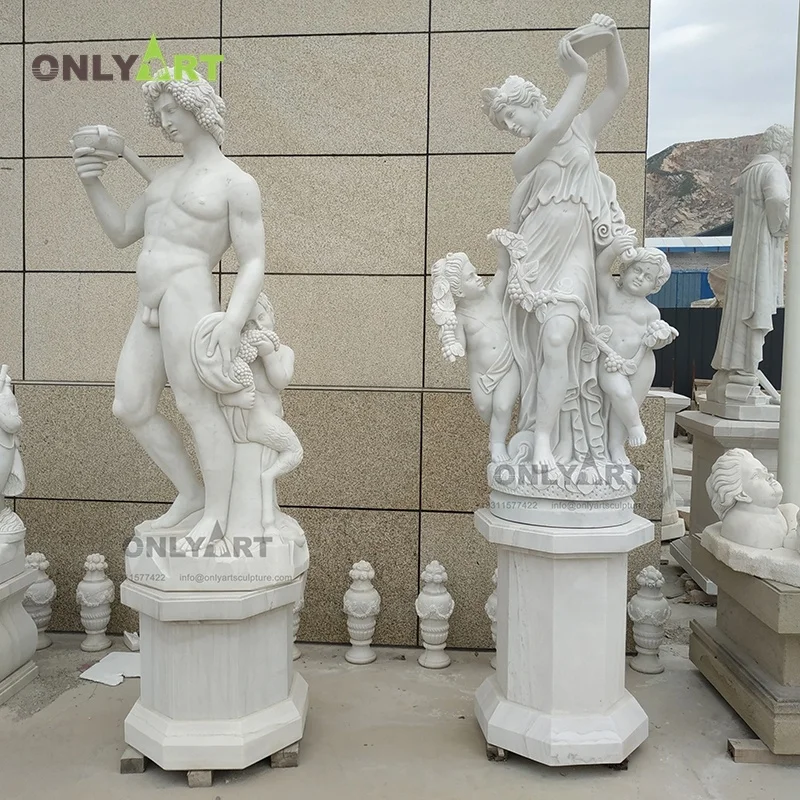 Custom Project Sitting White Nude Woman Stone Marble Sculpture Female Statue
