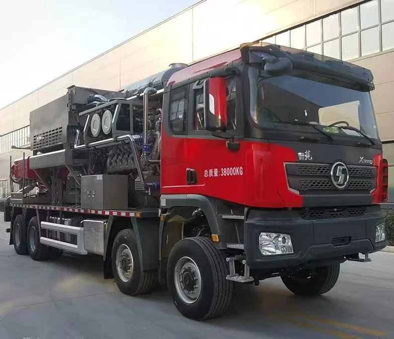 Petroleum Equipment 8x8 Off road Oil Field Shale Gas and Oil Exploitation Usage Heavy Duty Mechanical Fracturing Truck