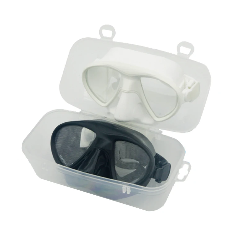On Stock Factory Supply Double Lens Silicone Low Volume Diving Mask Dive Equipment Hot Sale