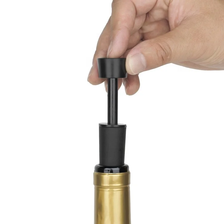Low Price Items Food Grade Vacuum Wine Pump Stopper for Wine Accessories Gift