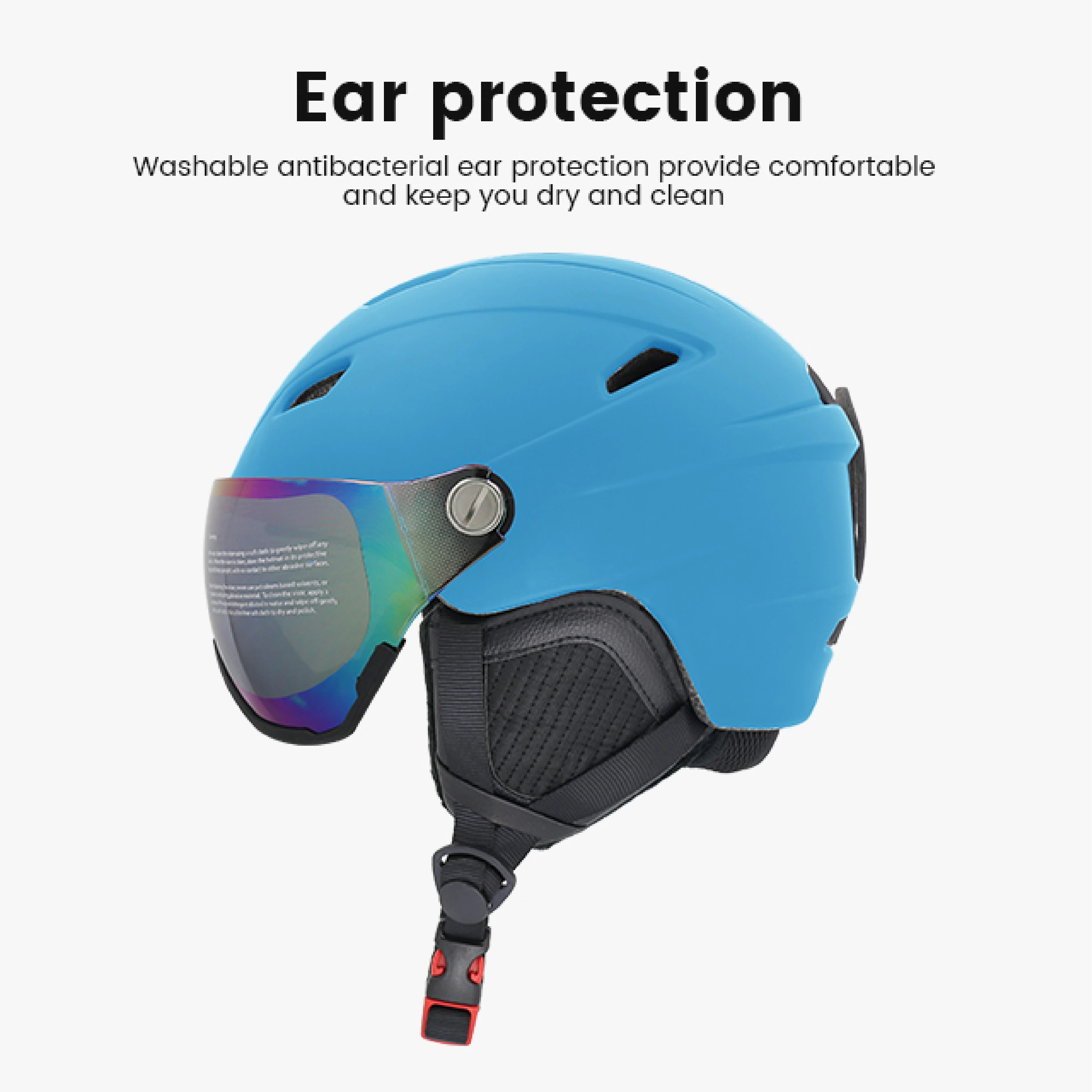 EASETOUR Ski Snowboard Snow Helmet Ski Helmet Ce Approved For Adults