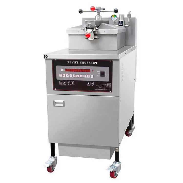 MacDonald KFC Fast Food Restaurant 25L Computer Panel Commercial Gas Chicken Pressure Fryer