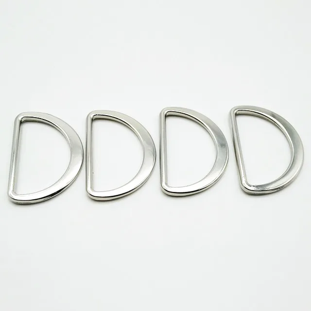 30mm Flat alloy D ring metal D ring
