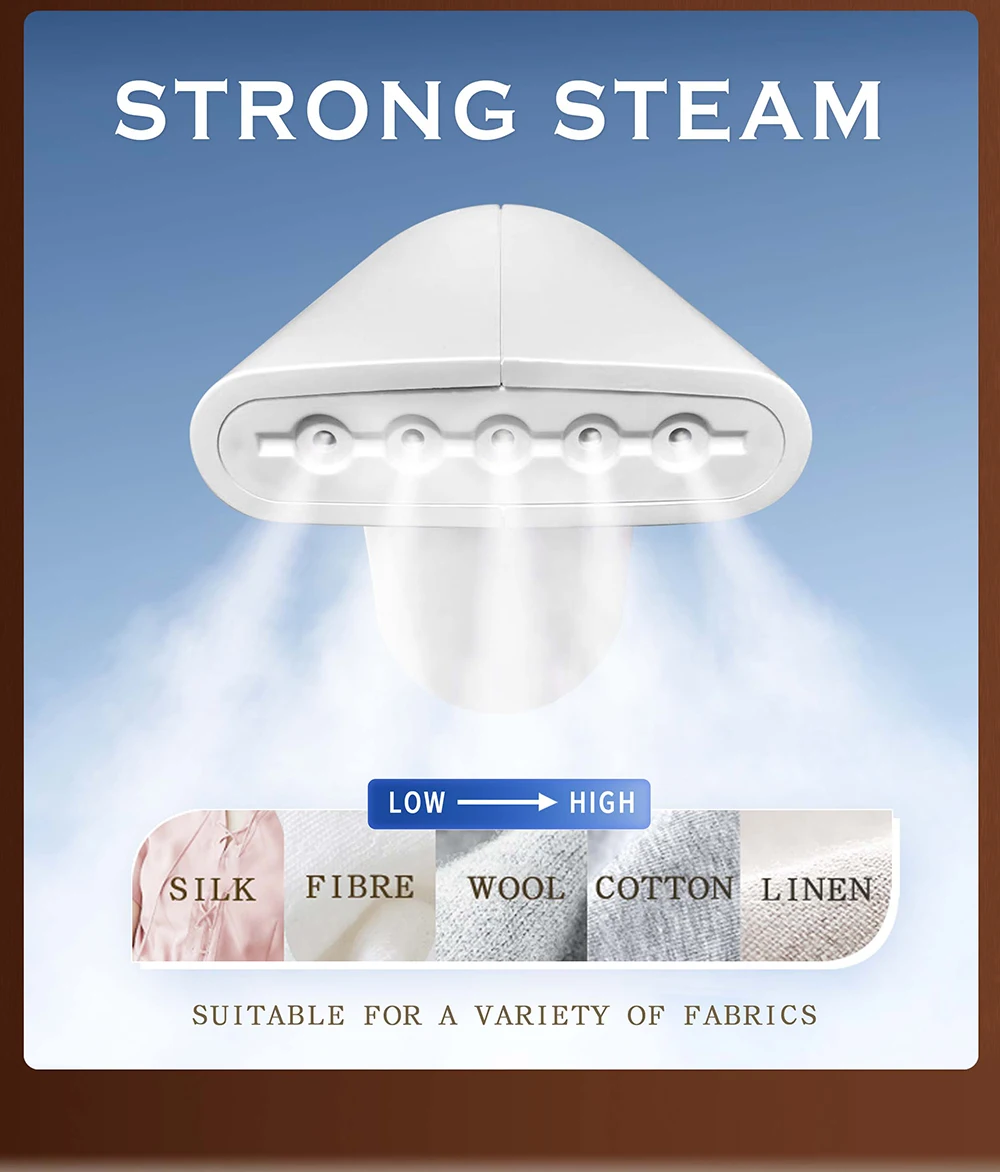 Popular portable Handheld Travel Home Office Travel Garment Steamer Clothes  Steam iron 900W
