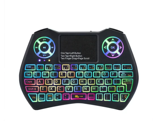 Горячая OEM Беспроводная клавиатура для tcl smart tv android Клавиатура Тачпад