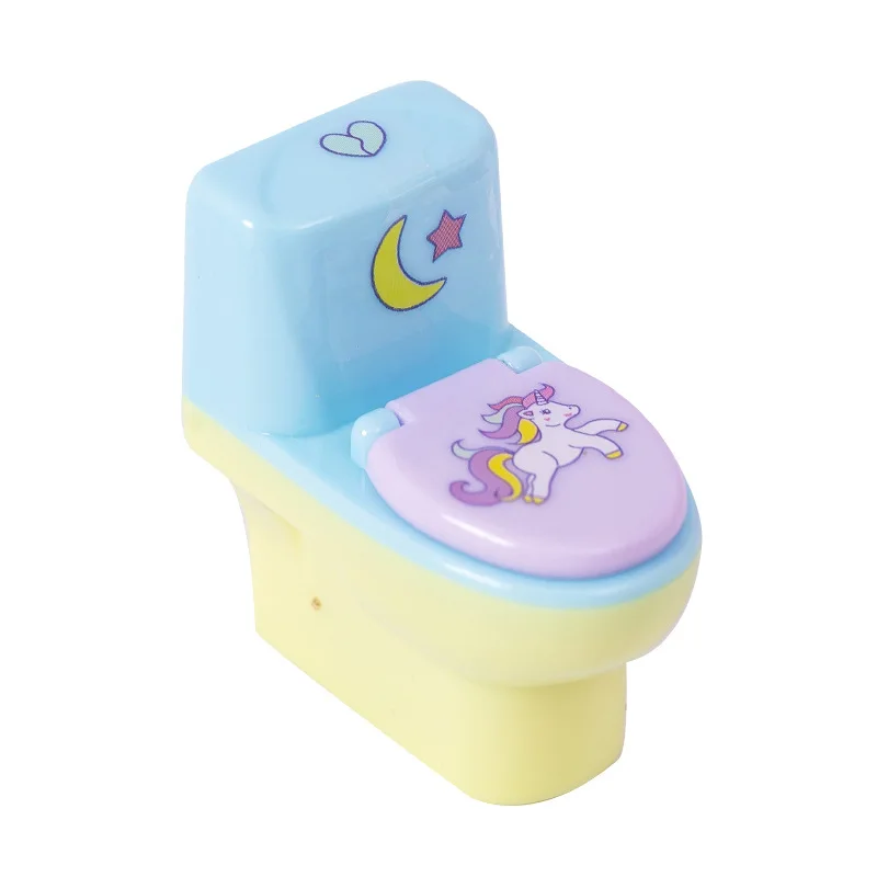Eurolucky Toilet Shape Sharpener For Pencil Cartoon Plastic Pencil Sharpener Creative Pencil Sharpener