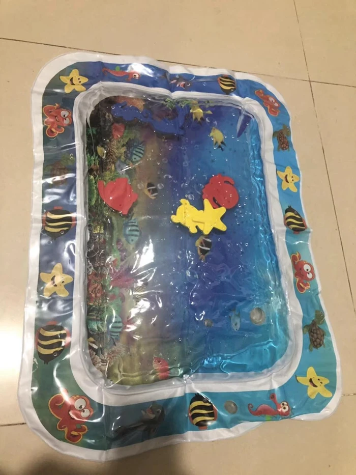  Детский водный игровой коврик игрушки надувной для