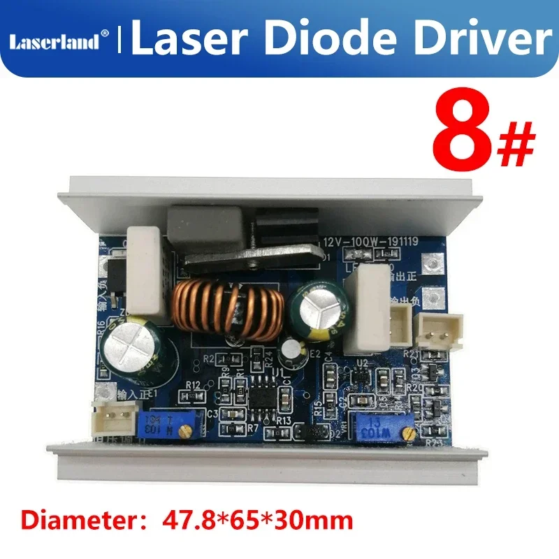 445nm 450nm 520nm Blue Green Laser 24V-36V Boost Driver Board Power Supply