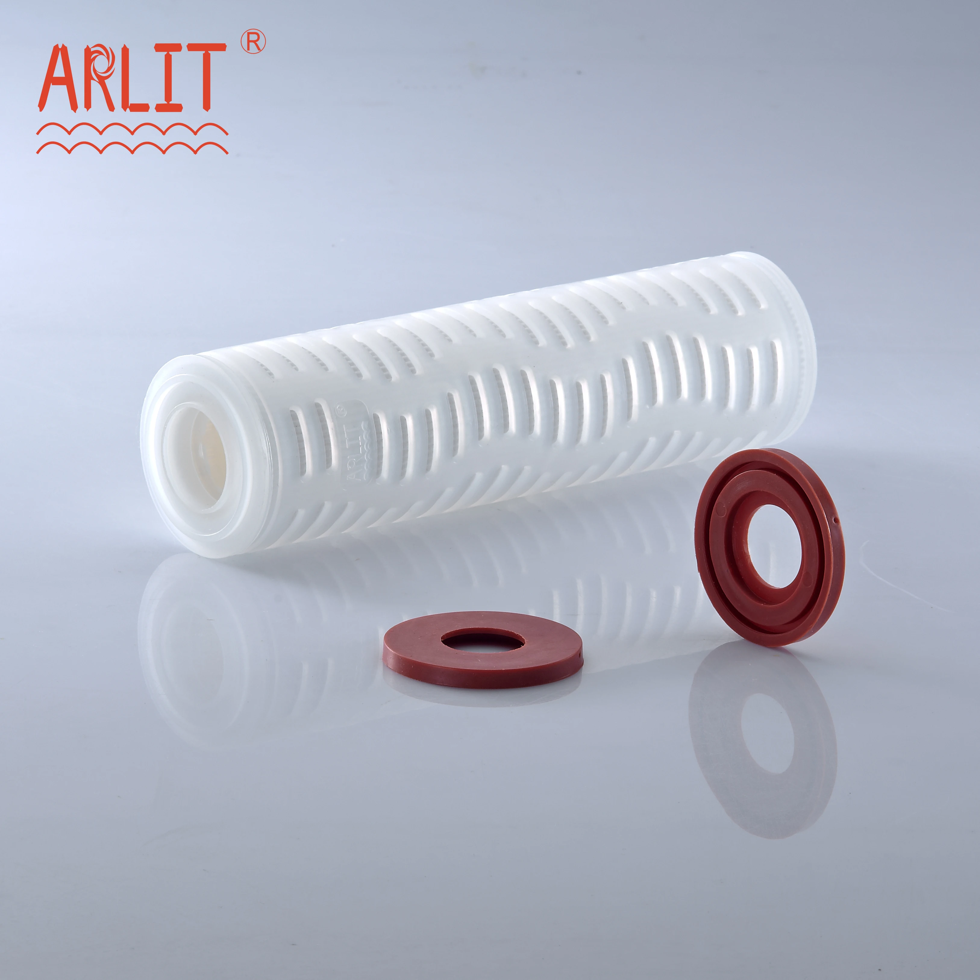 PP Filter 50 Micron Pleated Filter Cartridge Water Filter Factory for Juice Beverage Liquid
