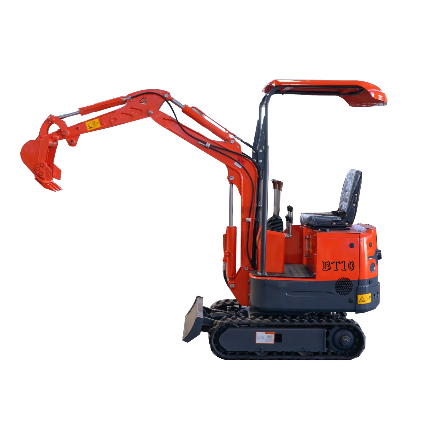 Backhoe Excavator Loader EarthMoving Machine 1Ton Excavator With Excavator Track Rollers Bt-X10