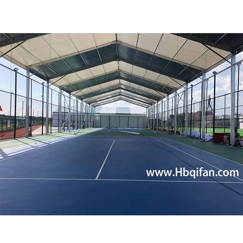 Professional Italian cancah de paddle Tennis Court Panoramic Padel Tennis Court Roof Complete Plus The Ceiling Cover Roof