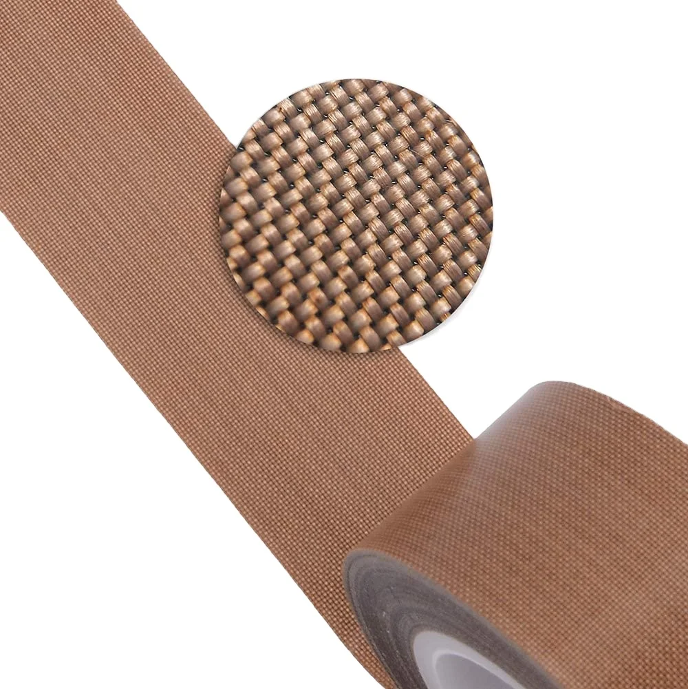 PTFE Coated Fabric Adhesive Tape High Temperature 1/2Inch x 30 Foot