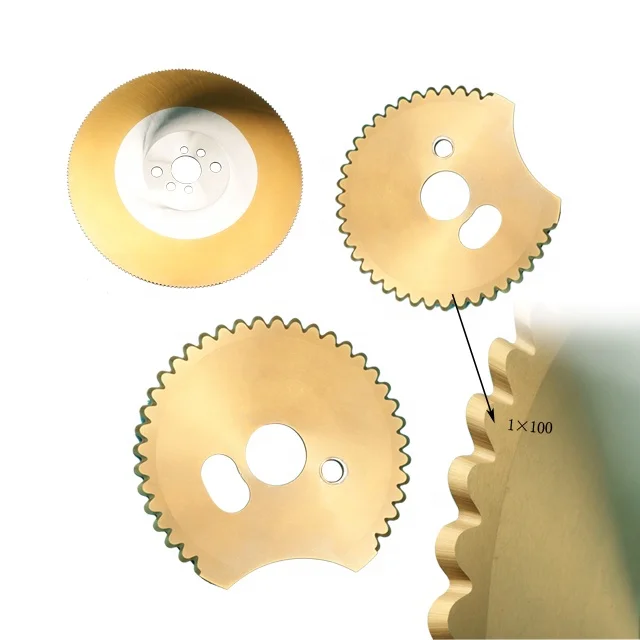 Industrial tungsten HSS Saw Disk Cutting round saw blade saw blade high Cobalt powder high speed steel tool saw blade