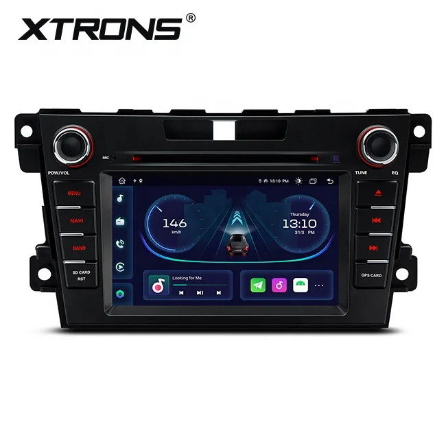 XTRONS 7inch 2 din Android car dvd player for Mazda CX7 with DSP DVR TPMS OBD 4G WiFi, car multimedia system