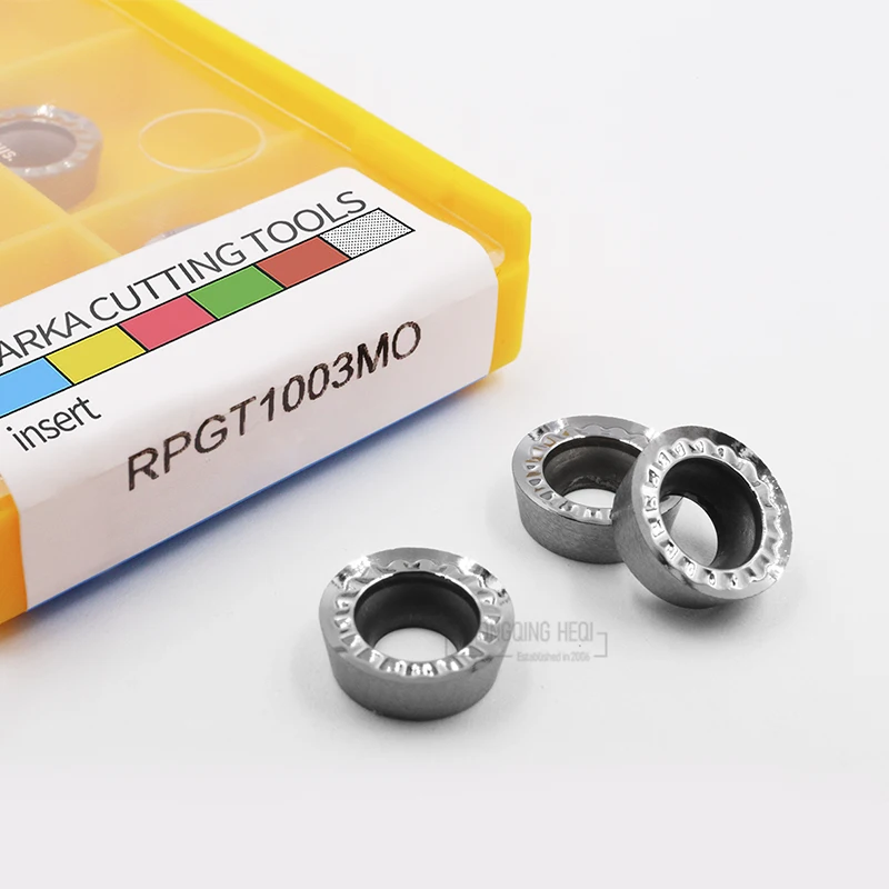 indexable R3/R4/R5/R6 Face Milling Inserts RCGT1003 RCGT10T3 RCGT1204 RCGT1605 round carbide inserts for Aluminum wood