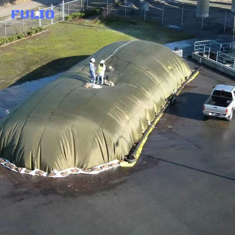 FULIO Waterproof PTFE membrane compost cover enclosure fabric for solid waste treatment