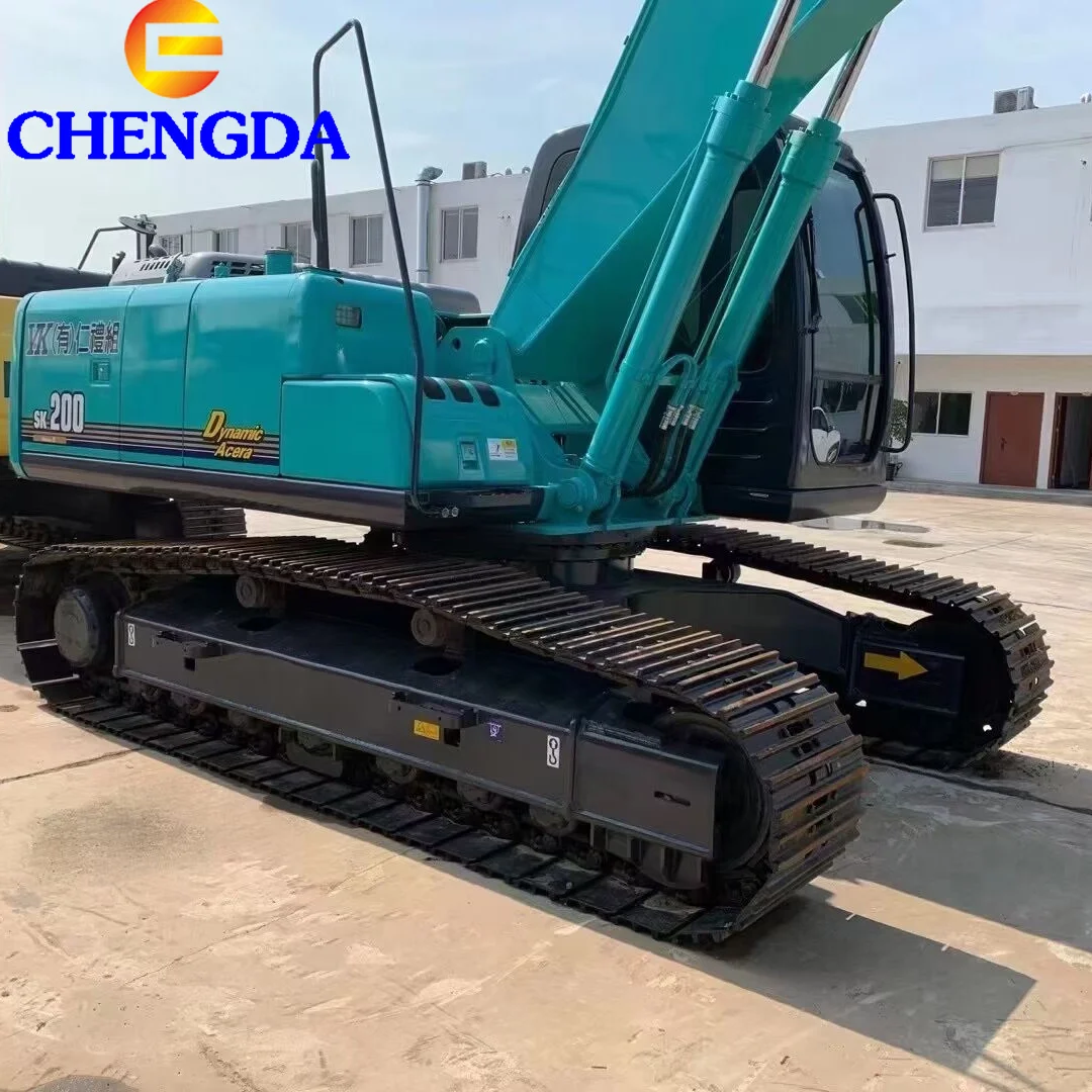 Original Japan Used Excavator SK200 Digger Excavator